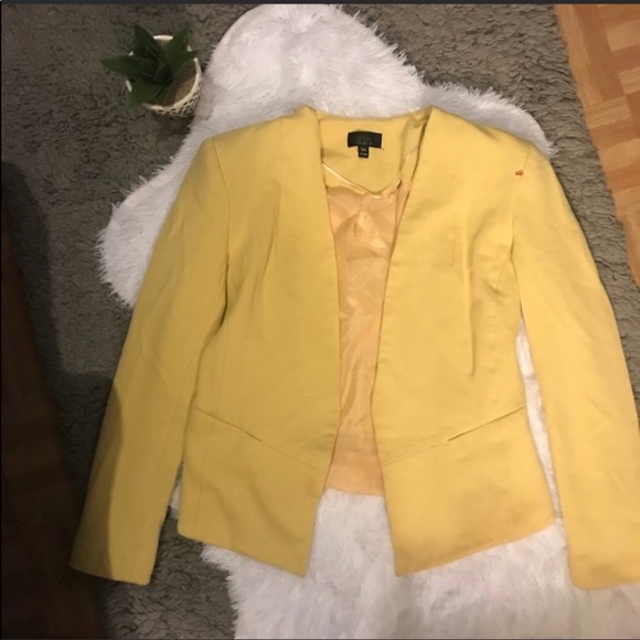 Topshop Jackets & Blazers - Topshop yellow blazer Topshop Jackets & Blazers - Topshop yellow blazer